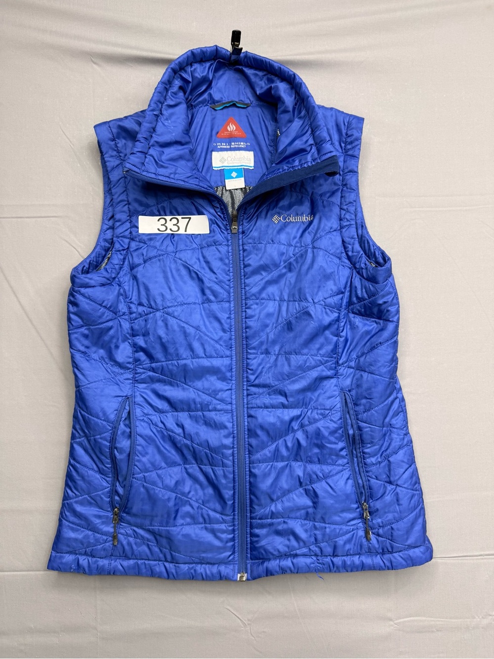 Columbia Girls' Royal Blue Quilted Insulated Vest